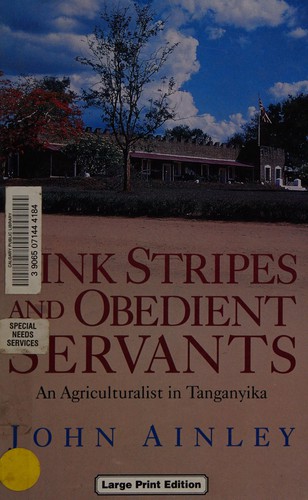 Cover for Pink Stripes and Obedient Servants