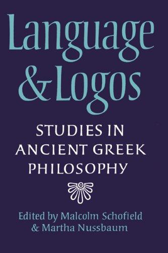 Cover for Language and Logos