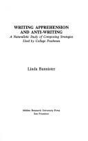 Cover for Writing apprehension and anti-writing