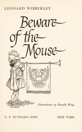 Cover for Beware of the mouse.