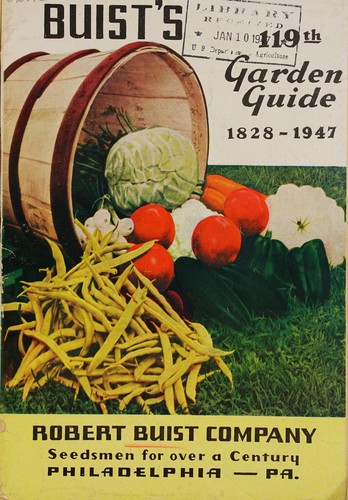 Cover for Buist's 119th garden guide, 1828-1947