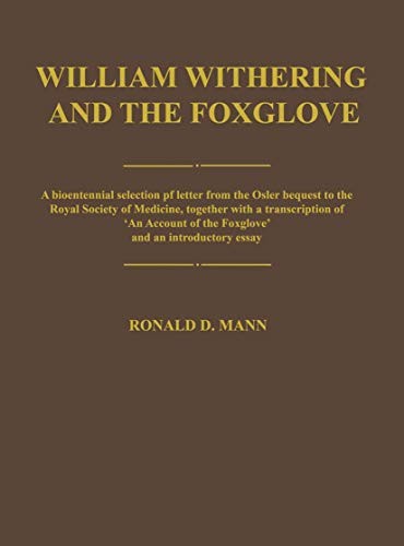 Cover for William Withering and the Foxglove