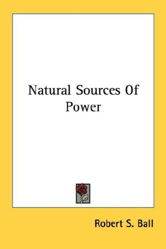 Cover for Natural Sources Of Power