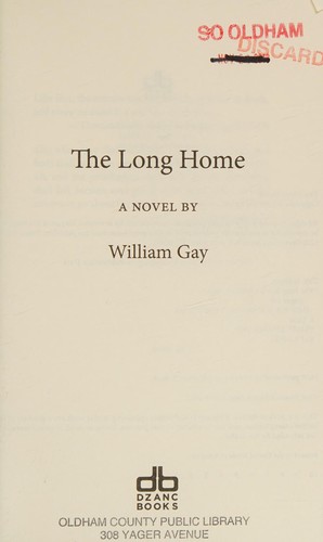 Cover for Long Home