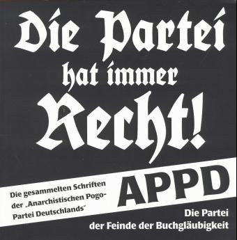 Cover for Die Partei hat immer Recht!