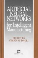 Cover for Artificial neural networks for intelligent manufacturing