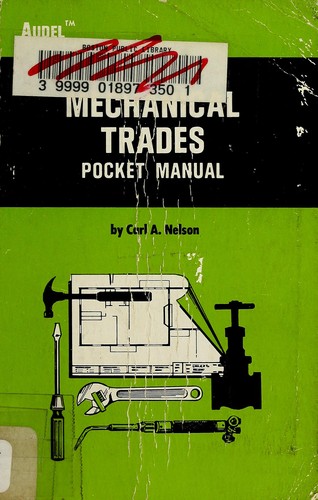 Cover for Mechanical trades pocket manual