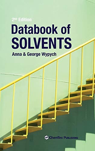 Cover for Databook of Solvents
