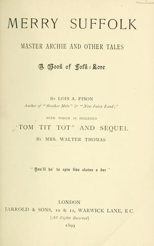 Cover for Merry Suffolk