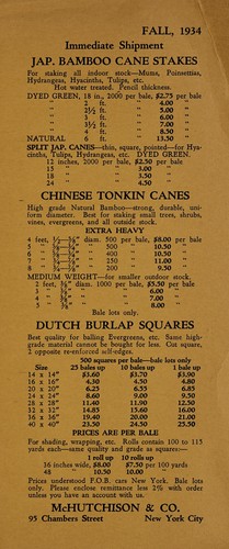 Cover for Immediate shipment, fall, 1934