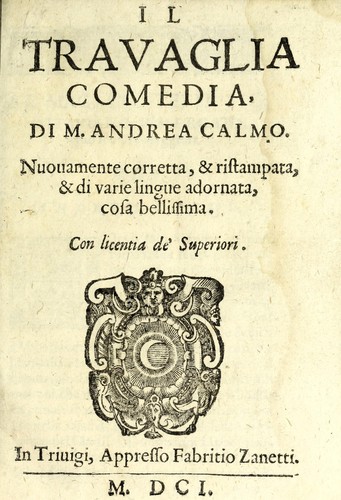 Cover for Il Travaglia