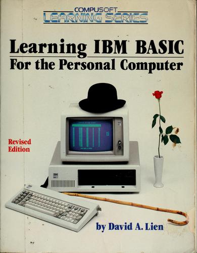 Cover for Learning IBM BASIC for the personal computer