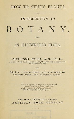Cover for How to study plants