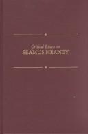 Cover for Critical essays on Seamus Heaney