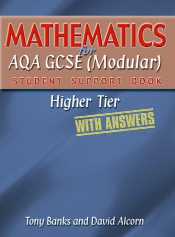 Cover for Mathematics for AQA GCSE (Modular) Student Support Book-higher Tier - With Answers (Student Support Book Answers)