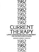 Cover for Current Therapy 1982