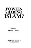 Cover for Power-sharing Islam?