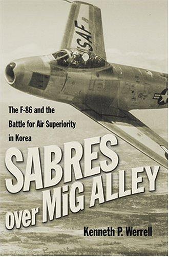 Cover for Sabres over MiG Alley