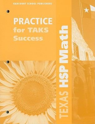 Cover for Texas HSP Math Practice for TAKS Success Grade 4