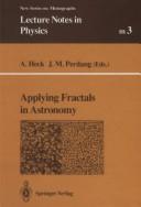 Cover for Applying fractals in astronomy