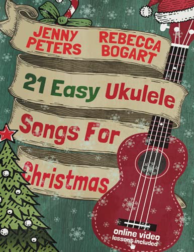 Cover for 21 Easy Ukulele Songs For Christmas