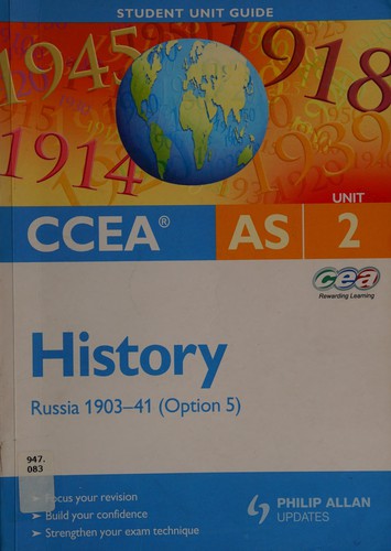 Cover for CCEA AS history
