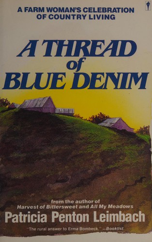 Cover for A thread of blue denim