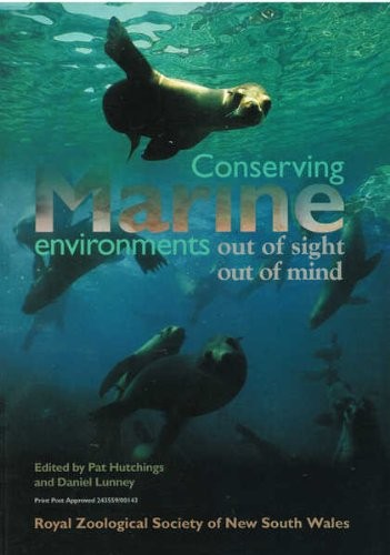 Cover for Conserving marine environments