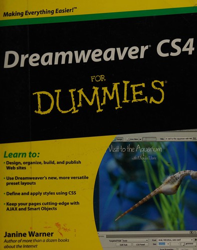 Cover for Dreamweaver CS4 for dummies