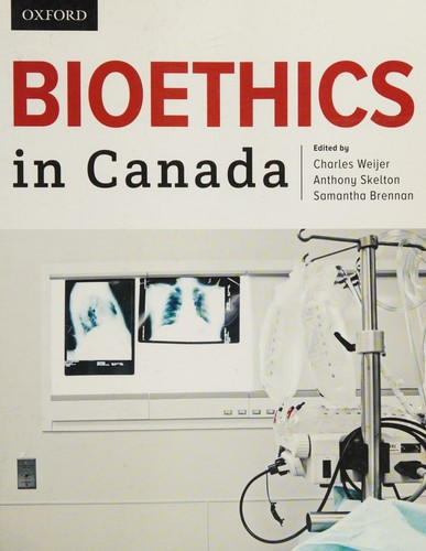 Cover for Bioethics in Canada