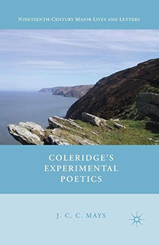 Cover for Coleridge's Experimental Poetics