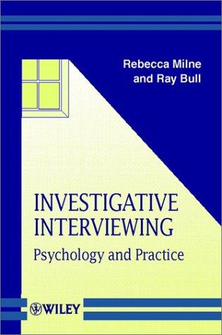 Cover for Investigative Interviewing
