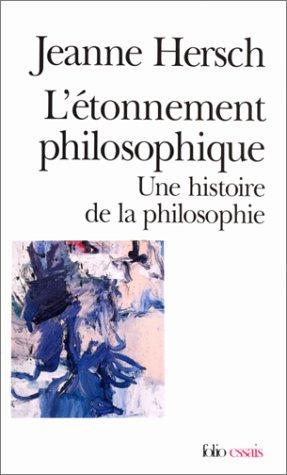 Cover for L'étonnement philosophique