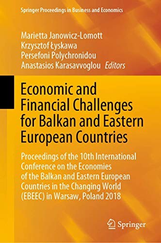 Cover for Economic and Financial Challenges for Balkan and Eastern European Countries