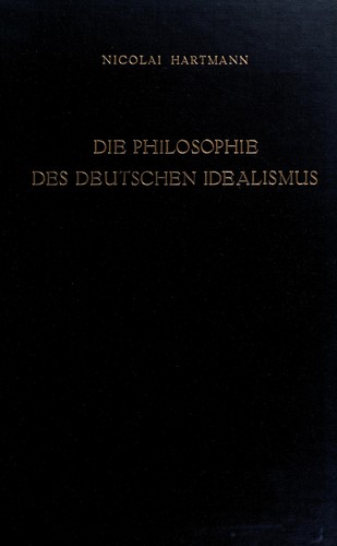 Cover for Die Philosophie des deutschen Idealismus