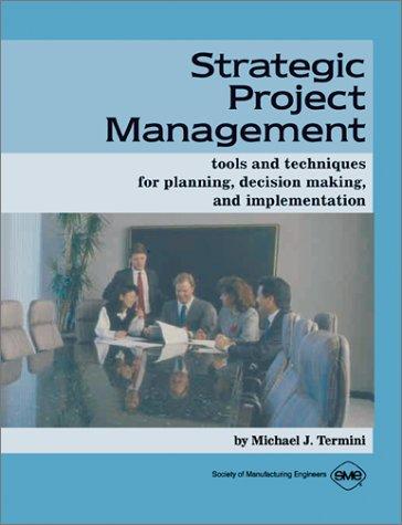 Cover for Strategic project management