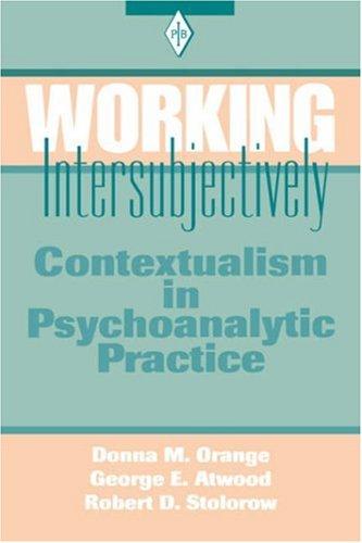 Cover for Working Intersubjectively