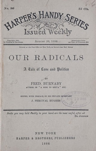 Cover for Our radicals