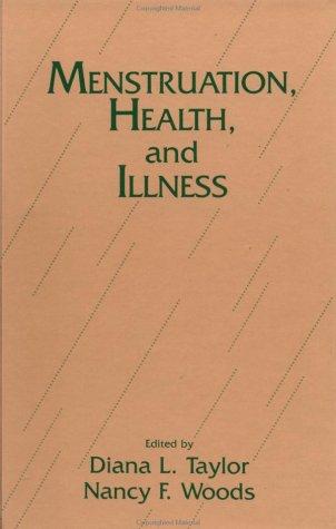 Cover for Menstruation, health, and illness