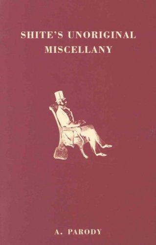 Cover for Shite's Unoriginal Miscellany