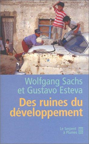 Cover for Des ruines du développement