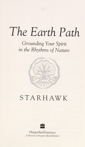 Cover for The earth path