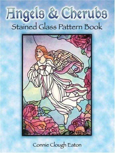 Cover for Angels and cherubs stained glass pattern book