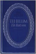 Cover for Tehillim
