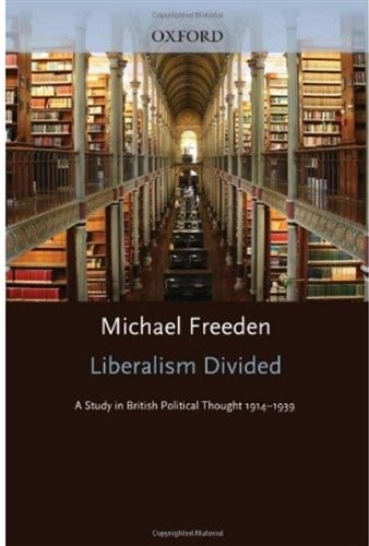 Cover for Liberalism divided