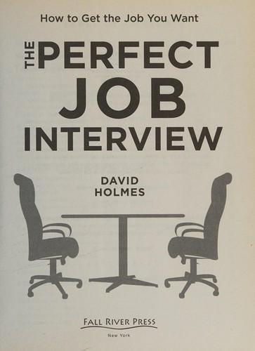 Cover for Perfect Job Interview