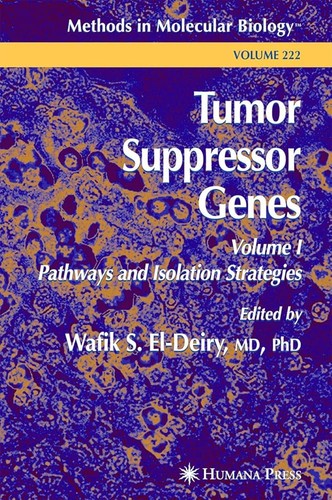 Cover for Tumor suppressor genes