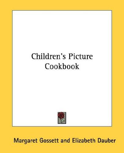 Cover for Children's Picture Cookbook