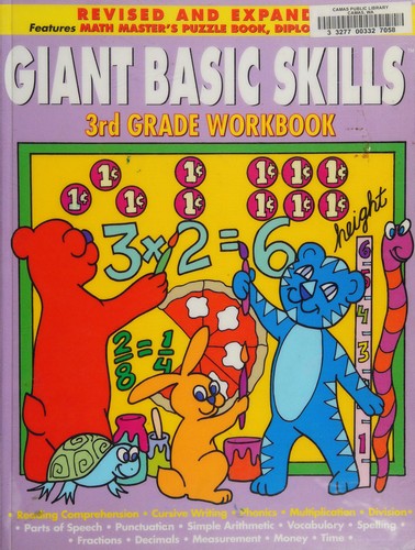 Cover for Giant Basic Skills 3rd Grade Workbook