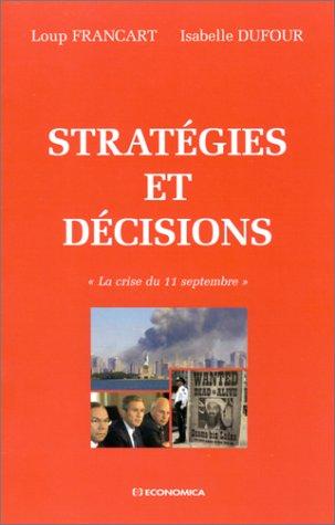 Cover for Stratégies et Décisions 
